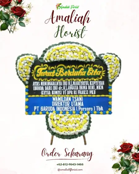 Papan Bunga Duka Kawasan Perkantoran Pajajaran Bogor